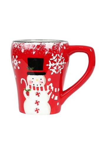 Snowman 10 oz Holiday Mug