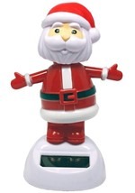 Santa Solar Dancer Christmas Decor