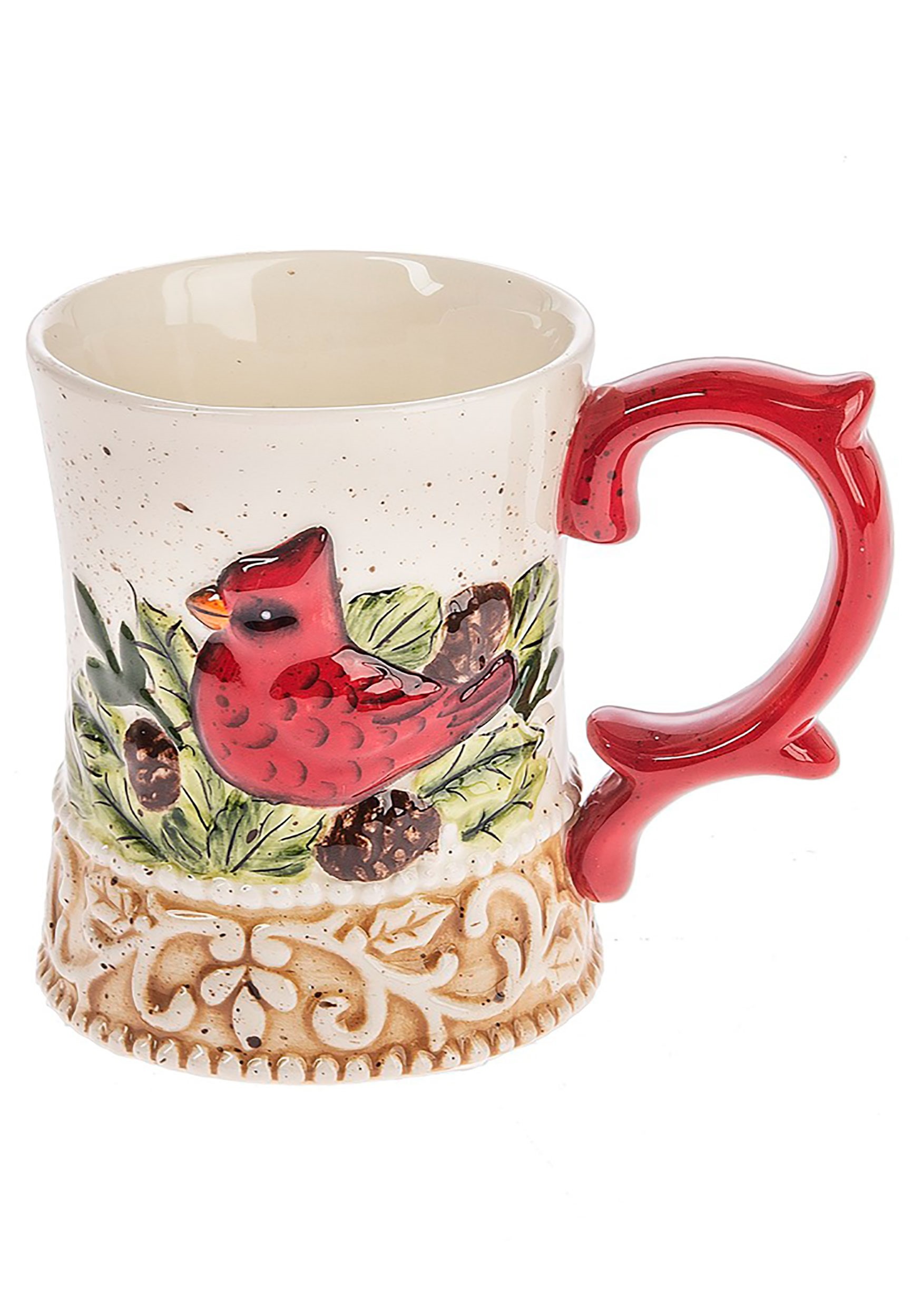 11 oz. Ceramic Cardinal Mug