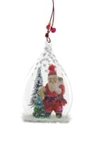 Father Christmas Globe Ornament Alt 1