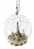 Joyeux Noel Eiffel Tower Globe Glass Ornament Alt 1