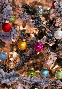 Merry Bright Christmas Tree Ornaments Set of 49