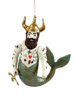 Poseidon Merman Christmas Ornament Alt 1