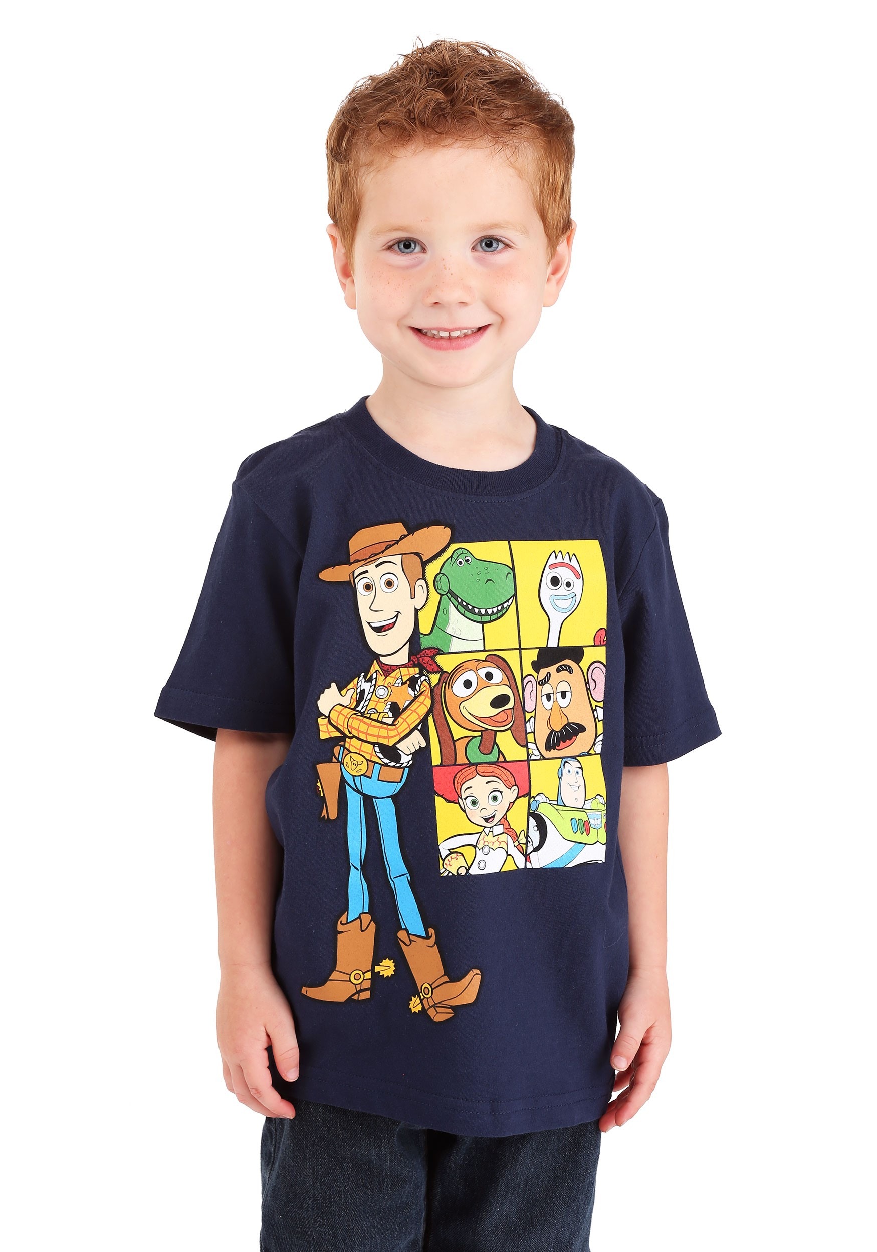 TOY STORY WOODY PERSONALISED CHILDS T-SHIRT 