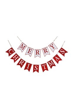 Enamel Metal Merry Christmas Banner