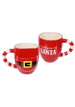 Ceramic Santa Cookie Pocket Mug