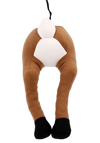 White Tailed Reindeer Butt Hanger Christmas Decor