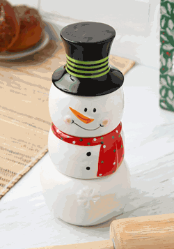 Stackable Snowman Measuring Cups Set of 4-0