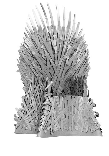 Metal Earth Iconx Game of Thrones Iron Throne Model