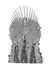 Metal Earth Iconx Game of Thrones Iron Throne Model Alt 4