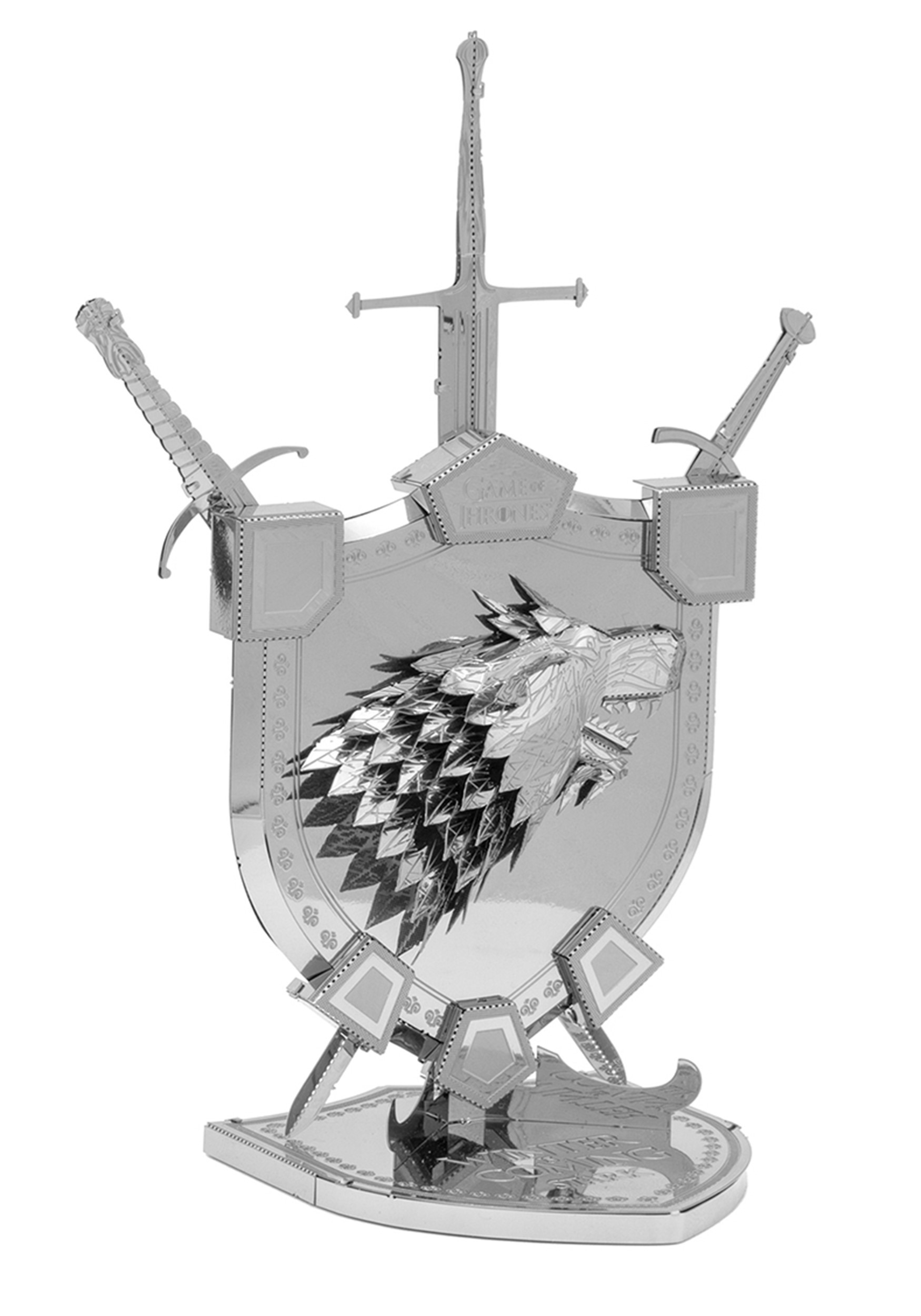Metal Earth ICONX 3D Model Kit Game of Thrones House Stark Sigil