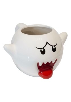 Super Mario Boo 3D Molded Ceramic Mug