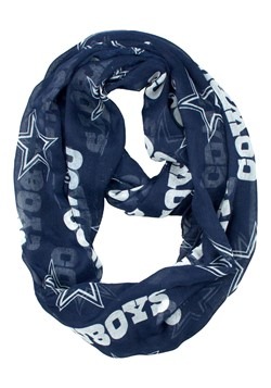 NFL Dallas Cowboys Sheer Infinity Scarf
