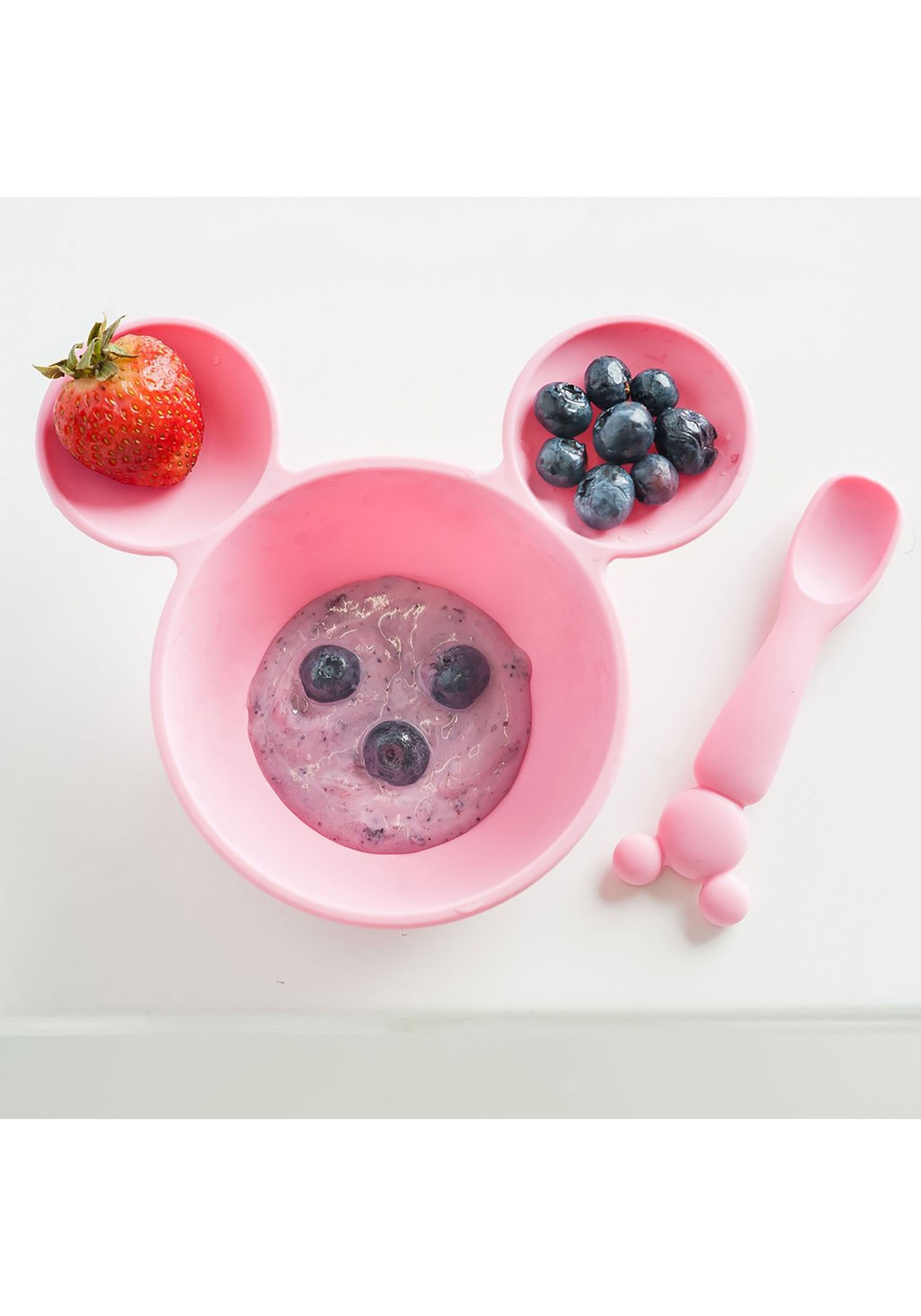 Pink Minnie Mouse First Feeding Set