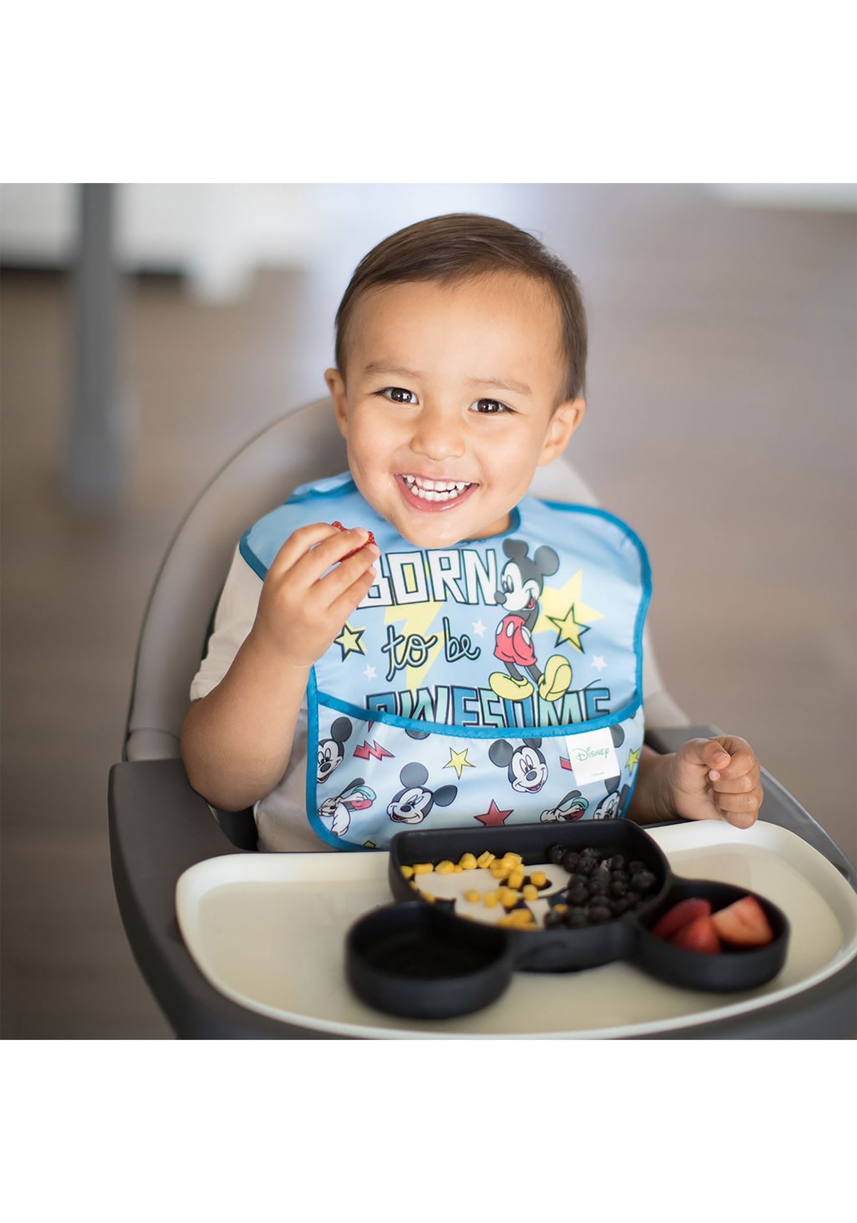 Disney Mickey Mouse SuperBib 2-Pack (Ages 6-24 Months)