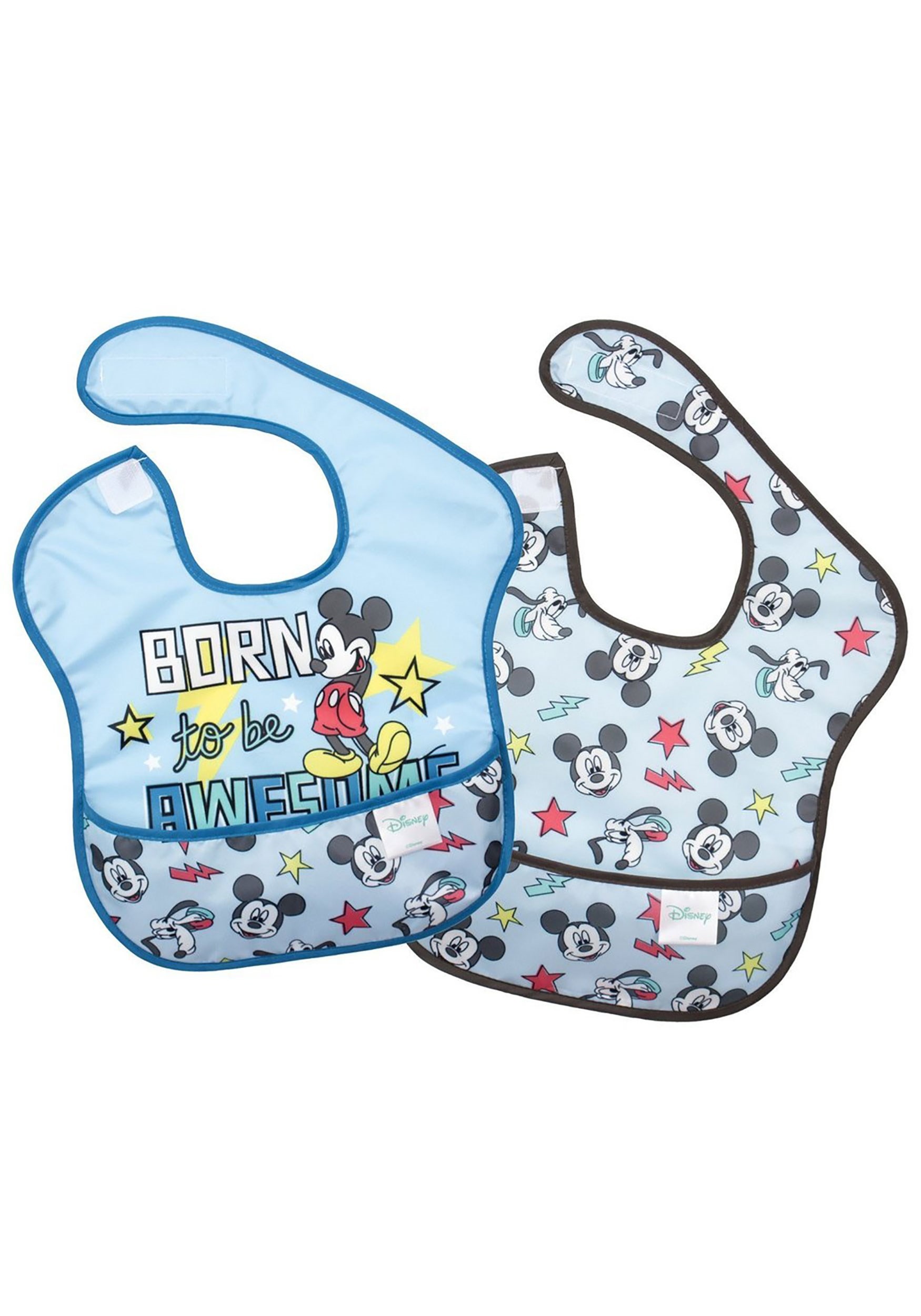 Disney Mickey Mouse SuperBib 2-Pack (Ages 6-24 Months)
