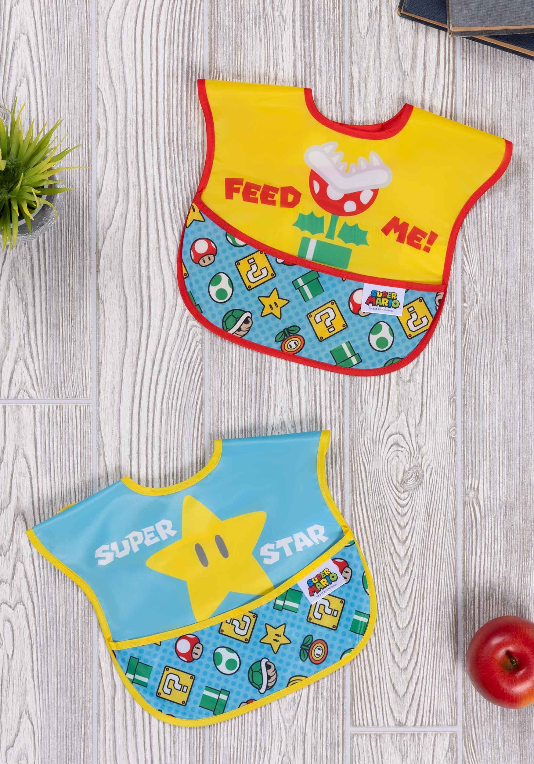 Super Mario SuperBib 2-Pack (6-24 months) Super Mario SuperBib 2-Pack (6-24 months)