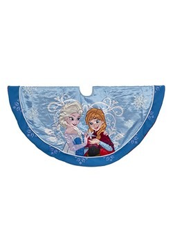 Frozen Anna & Elsa Printed Satin Treeskirt