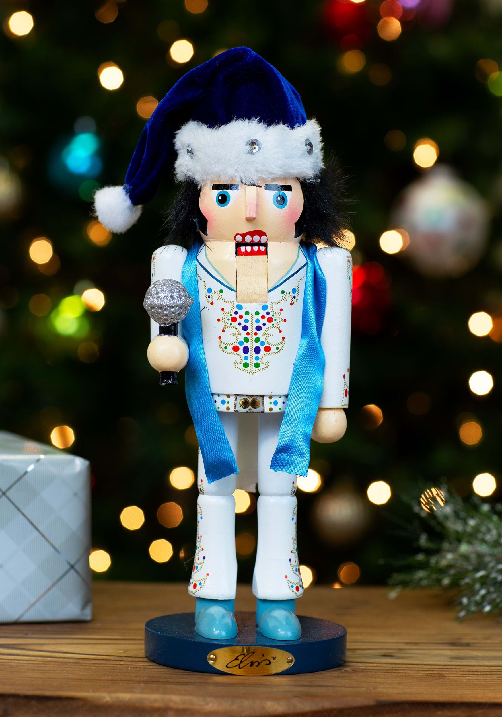 11 Inch Elvis Presley The King Nutcracker | Elvis Christmas Decorations