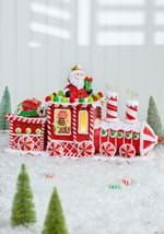 Gingerbread Junction Train w/ Santa & LED Light