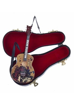 Grateful Dead Guitar w/ Black Case Ornament
