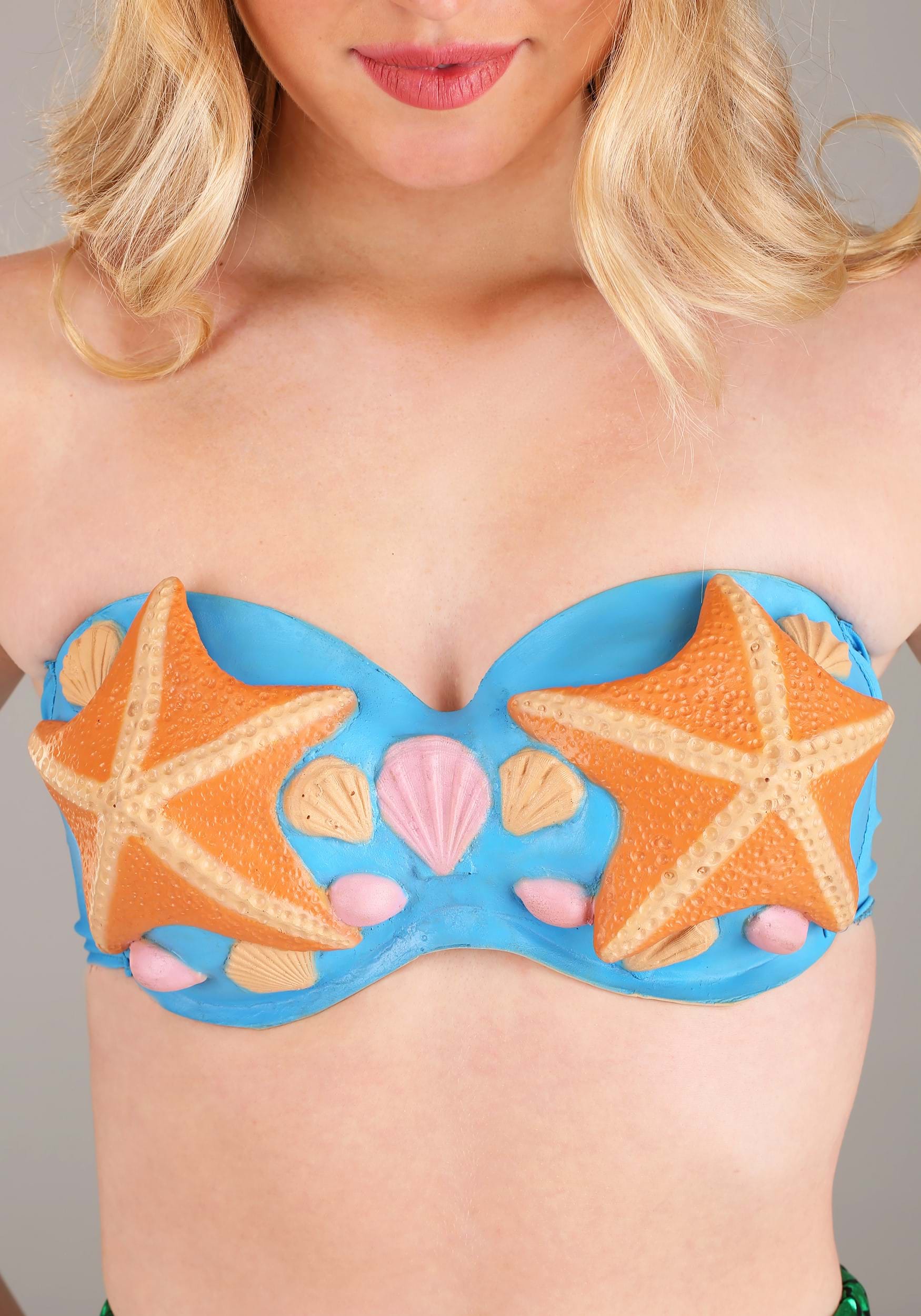 Mermaid Sea Shell Bra Costume Yoga Mat by Riviag Marco - Fine Art