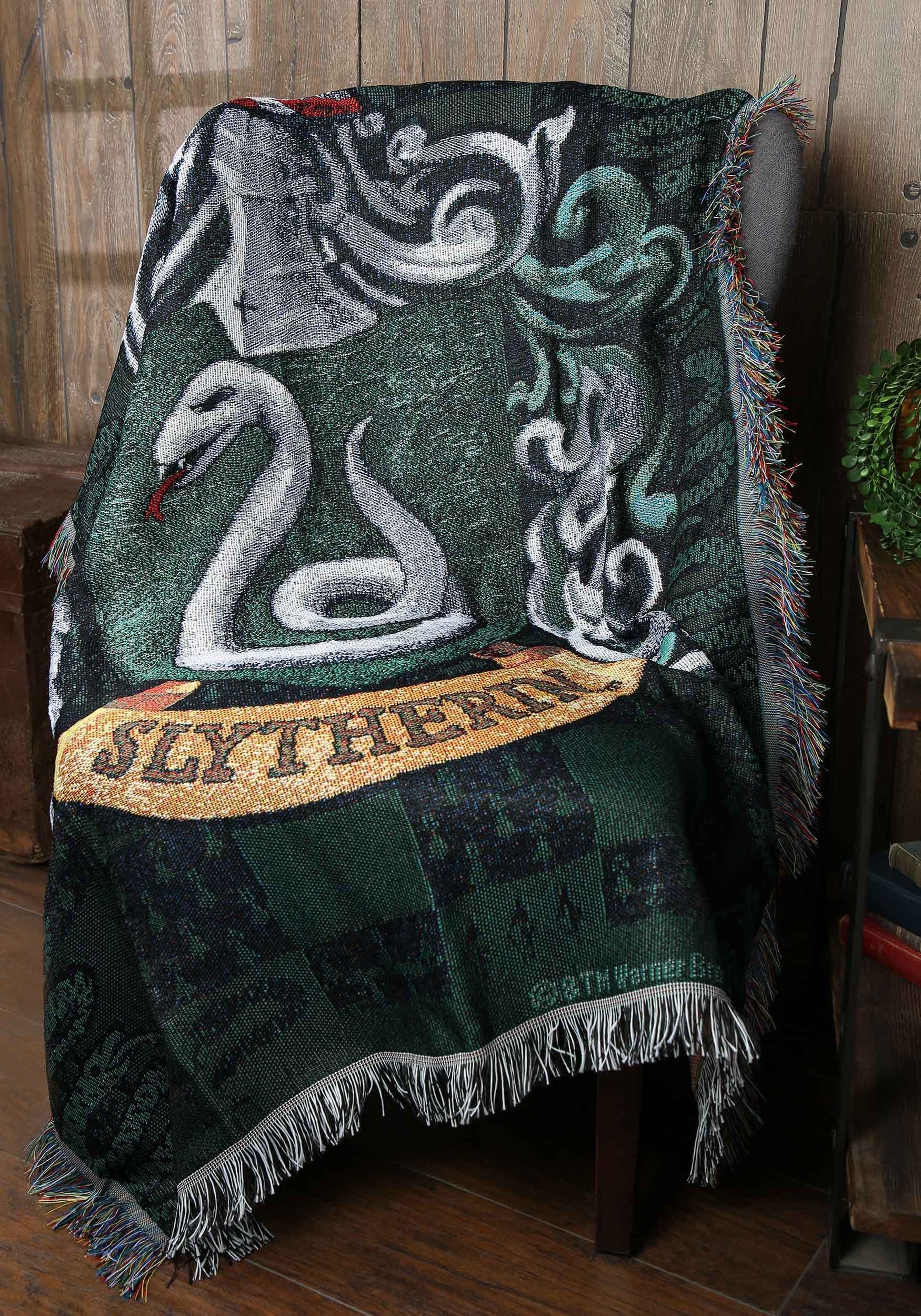 The 'Cottage Witch' Woven Tapestry Blanket | Lively Ghosts