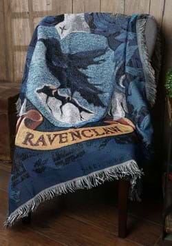 Harry Potter Ravenclaw Crest Woven Tapestry Blanket