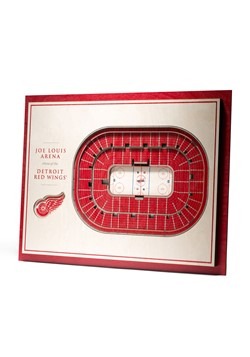 Detroit Red Wings 5-Layer Stadium Wall Art
