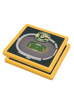 Green Bay Packers NFL 3D Stadium Coasters
