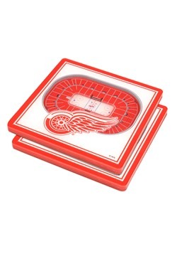 Detroit Red Wings 3D Stadium Coasters correct