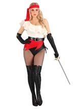 Women's Salty Seas Pirate Costume Alt 1