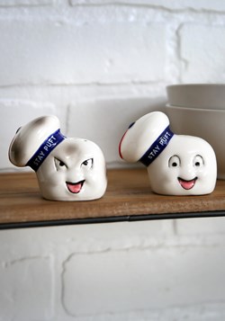 Ceramic Ghostbusters Salt Pepper Shakers