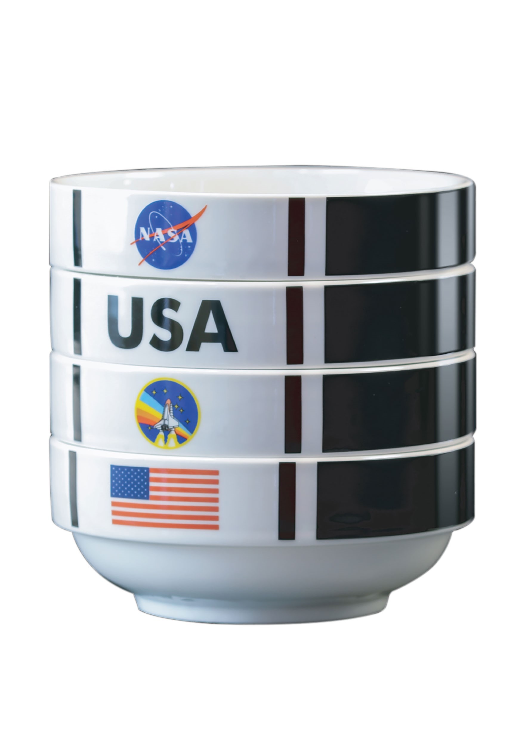 NASA Shuttle Stackable Bowl Set