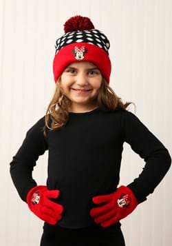 Minnie Mouse Cuffed Winter Hat Set with Gloves update 1