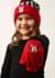 Minnie Mouse Cuffed Winter Hat Set with Gloves Alt 2