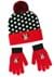 Minnie Mouse Cuffed Winter Hat Set with Gloves Alt 3