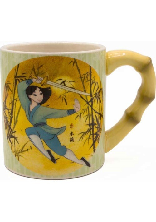 Disney Mulan 20oz Ceramic Mug w/ Sculpted Handle