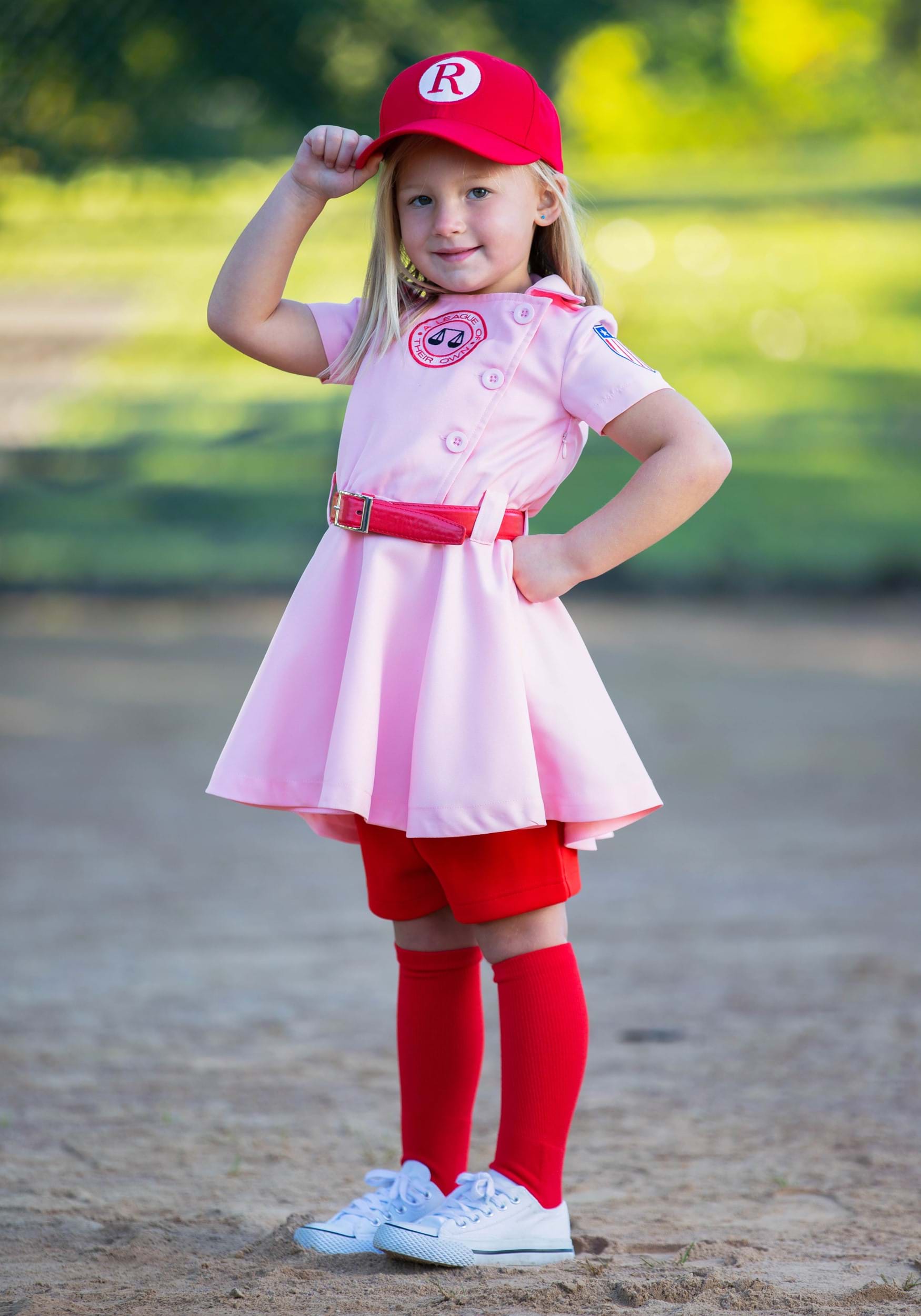League of Their Own Toddler Dottie Luxury Costume for Girls