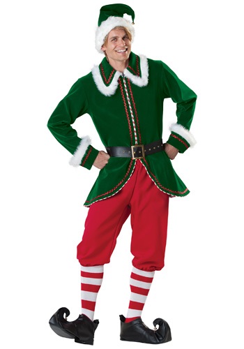Santa's Elf Men's Costume