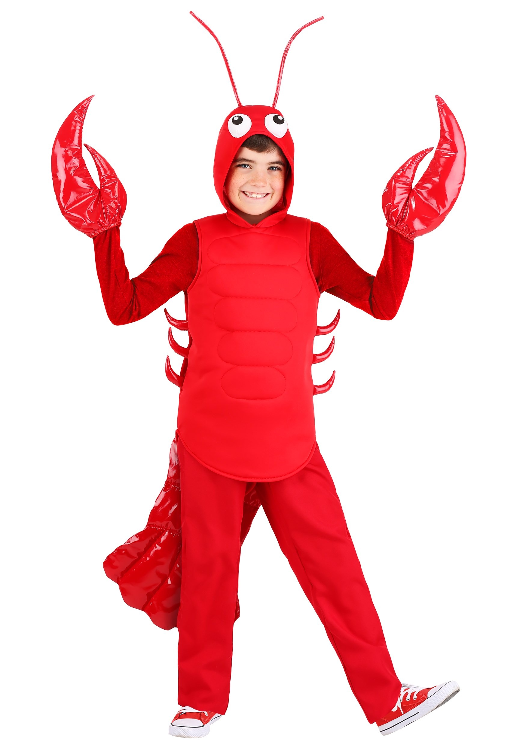 Photos - Fancy Dress Fresh FUN Costumes  Lobster Kid's Costume Red FUN1010CH 