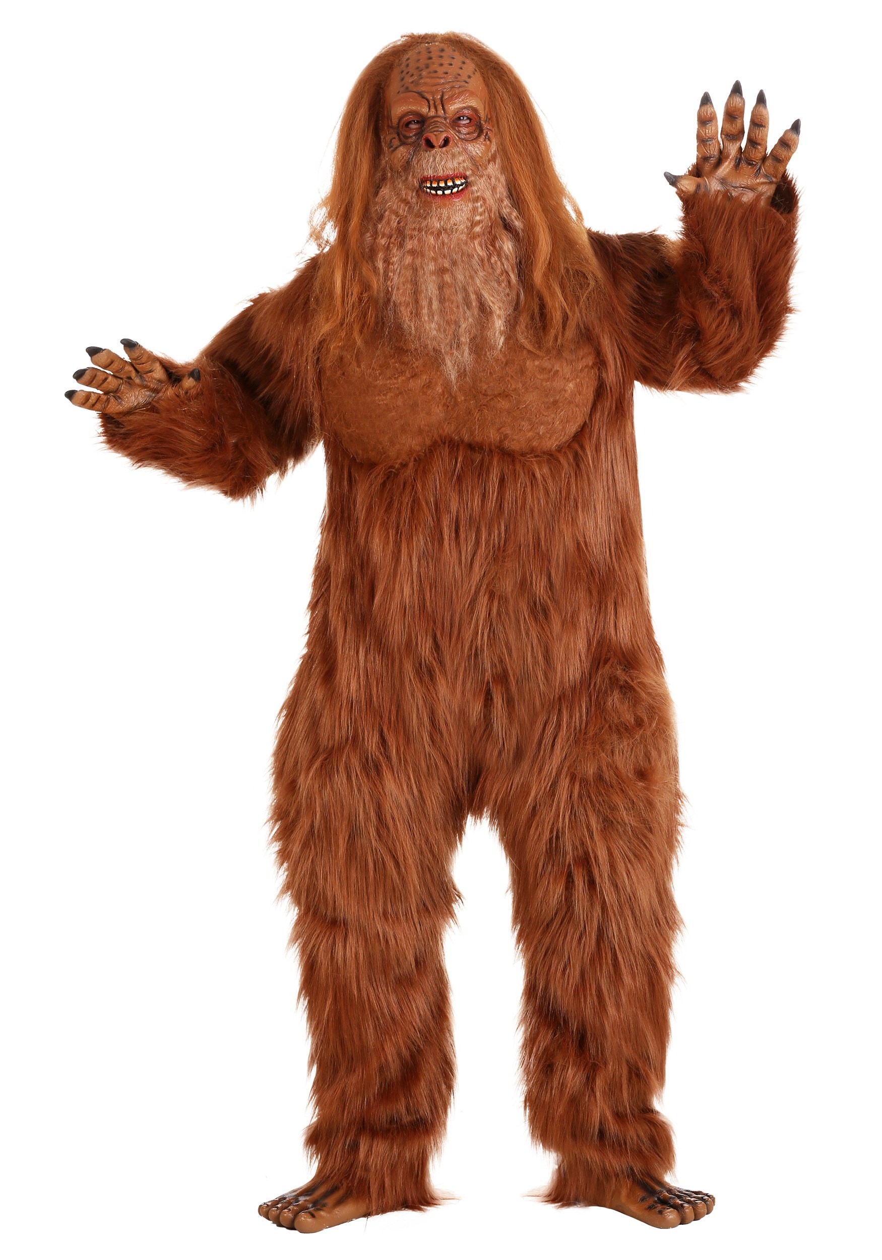 Jack Links Plus Size Sasquatch Costume For Adults , Funny Adult Costumes