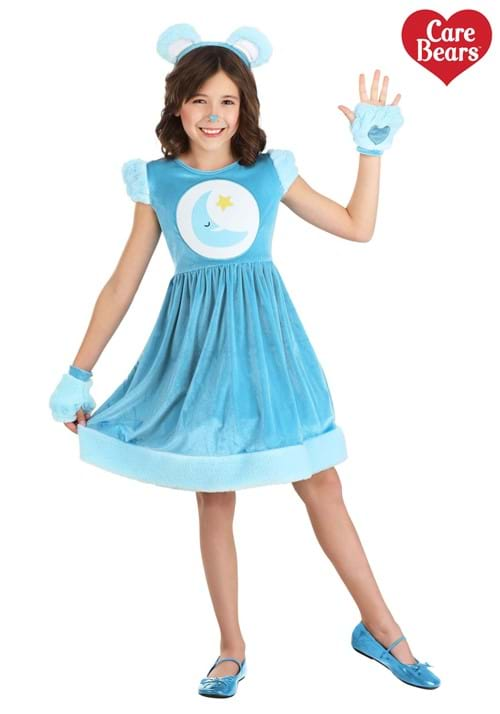 Care Bears Bedtime Bear Girls Party Dress Costume-upd