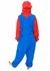 Super Mario Bros Mario Adult Kigurumi Costume