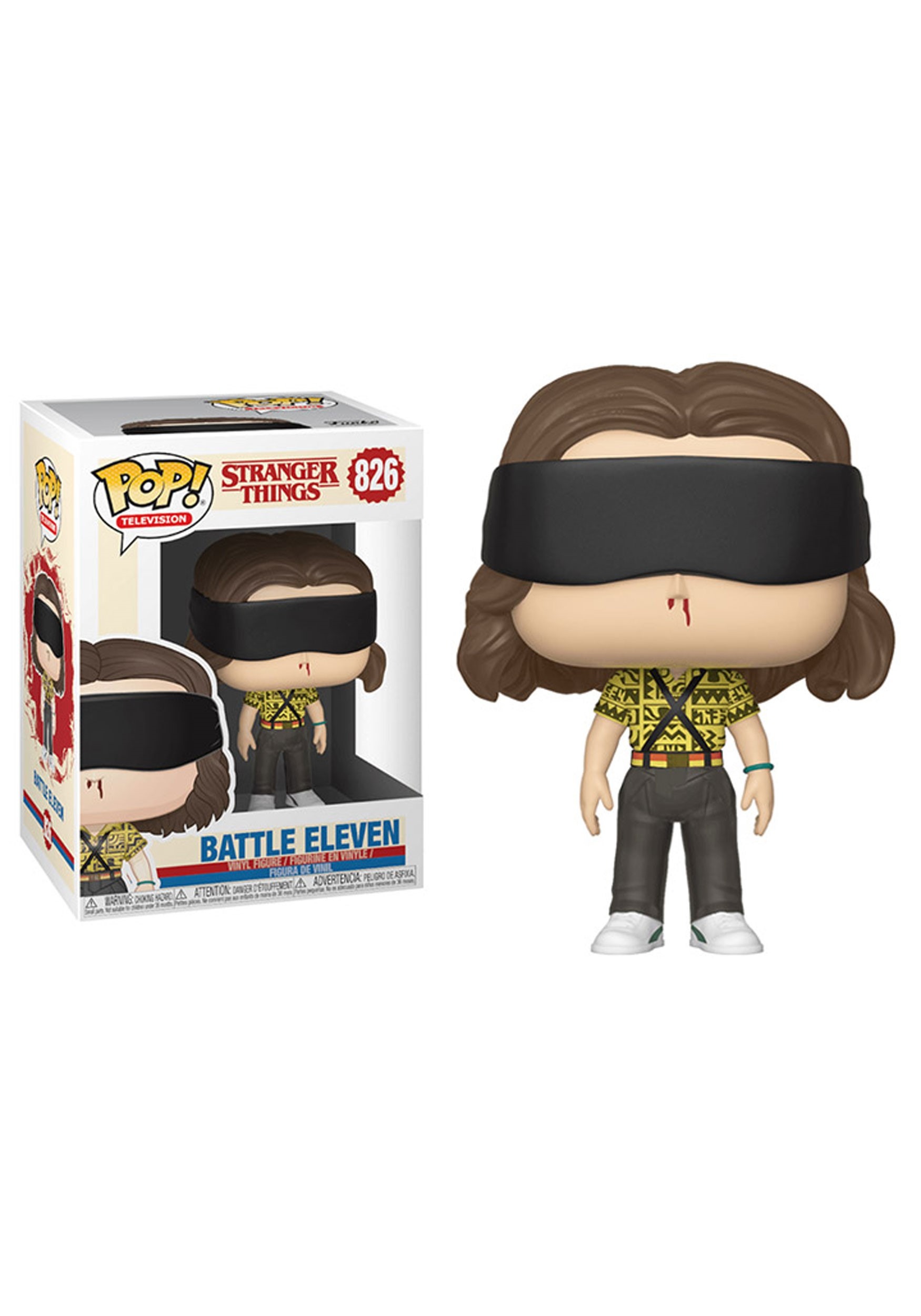 stranger things funko pop eleven with bear