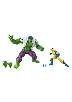 Marvel Legends Wolverine Hulk 6 Inch Action Figures 2 Pack
