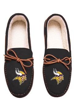 MINNESOTA VIKINGS TEAM COLOR BIG LOGO MOCCASIN