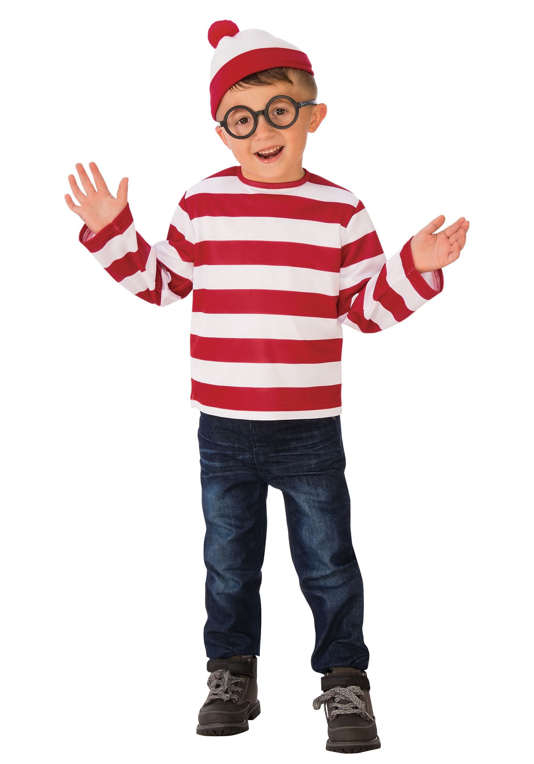 Official Wheres Waldo Costume for Kids