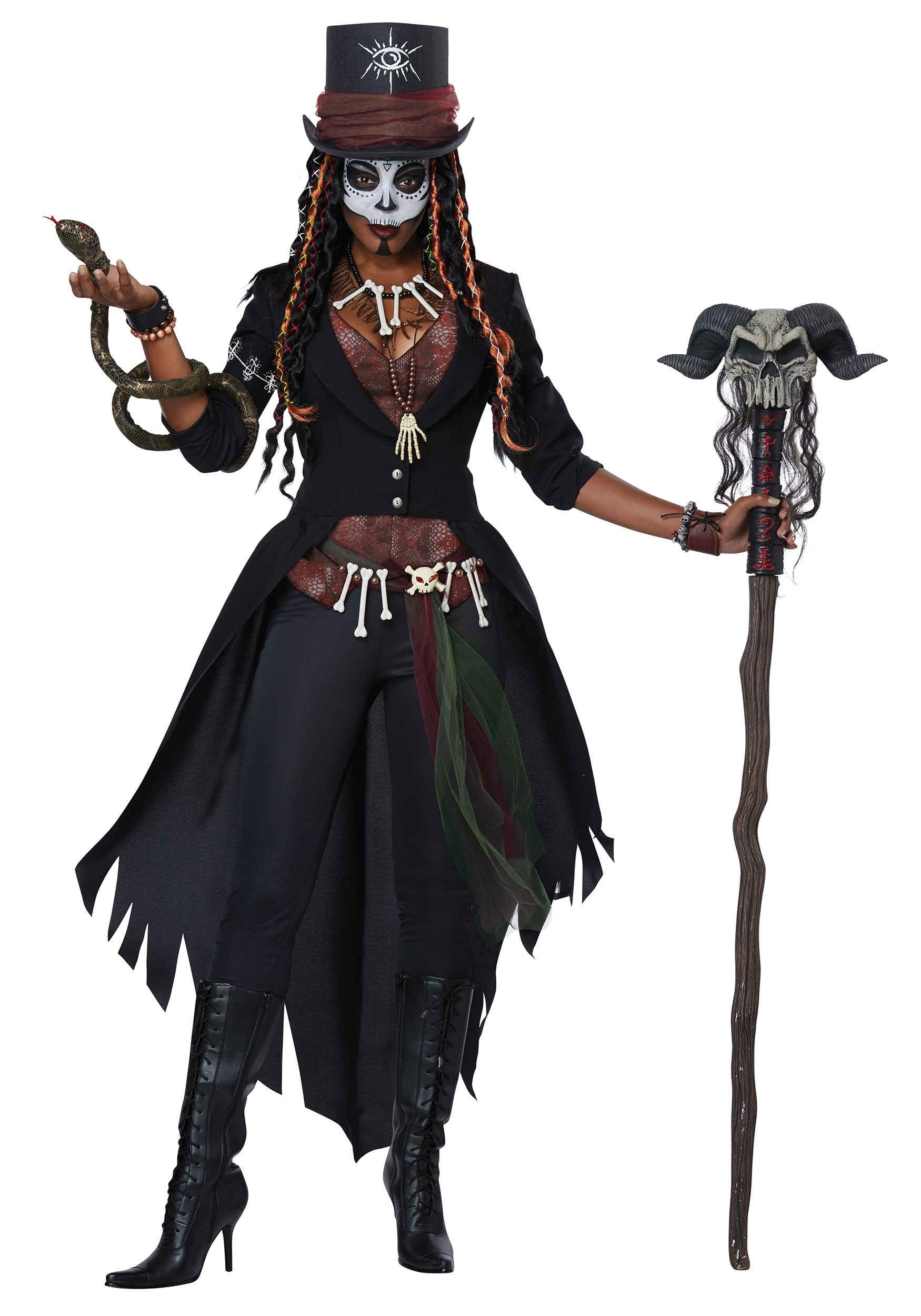 Plus Size Womens Voodoo Magic Costume | Plus Size Costumes