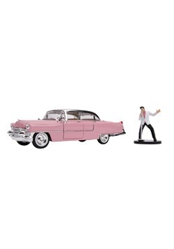 1955 Cadillac Fleetwood with Elvis Figure 1 24 Scale
